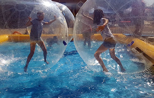 alquiler de water balls en Barcelona