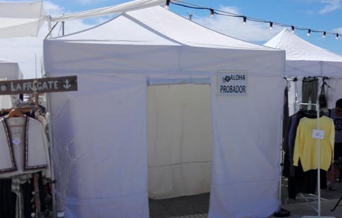Alquiler de carpas para probadores en Barcelona