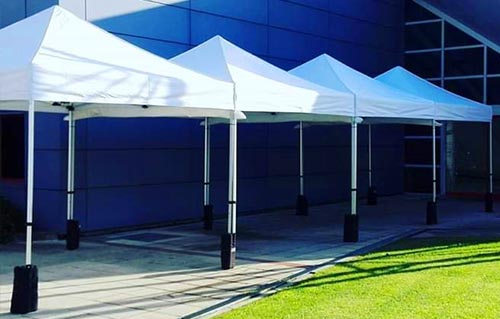 Alquiler de carpas para pasillos en Barcelona