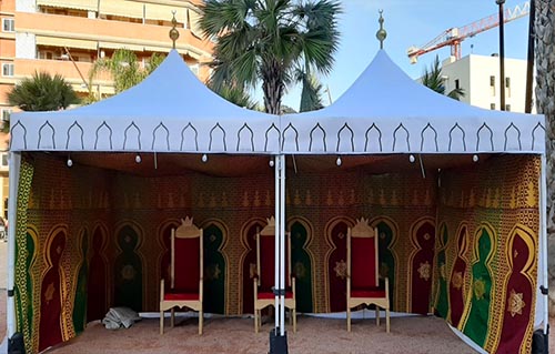 Alquiler de carpas para reyes magos en Barcelona