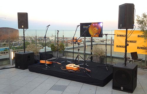 Aqluiler de equipos de sonido en barcelona