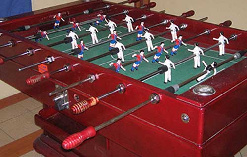 Alquiler futbolín en Barcelona