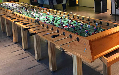 Alquiler futbolín gigante Barcelona