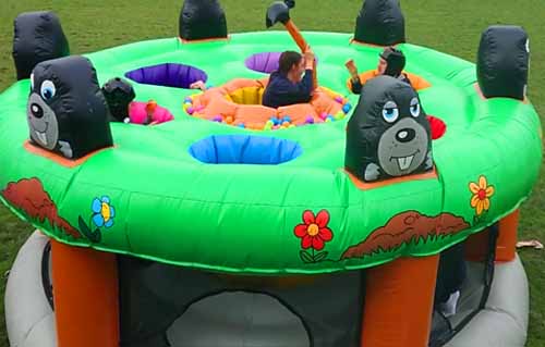 Alquiler de hinchable deportivo aplata al Topo en Barcelona