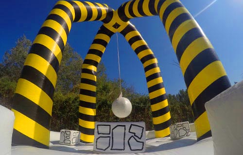 Alquiler de Hinchable deportivo en Barcelona