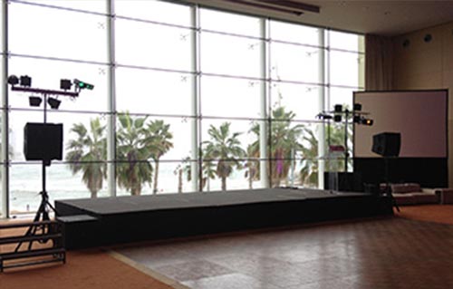 Alquiler de tarimas para eventos barcelona