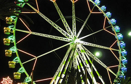 Alquiler de noria en Barcelona