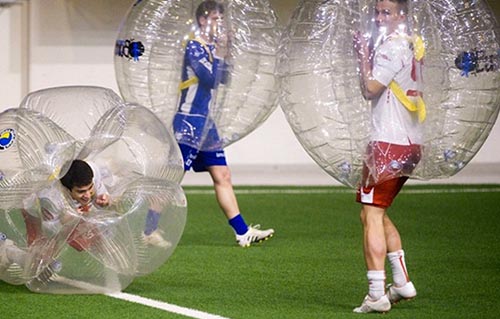 Alquiler der bumper Balls Barcelona