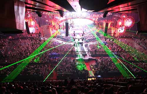 Alquiler de liuminación para fiestas y eventos en Barcelona