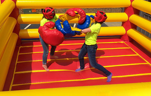 Alquiler de ring de boxeo hinchable barcelona