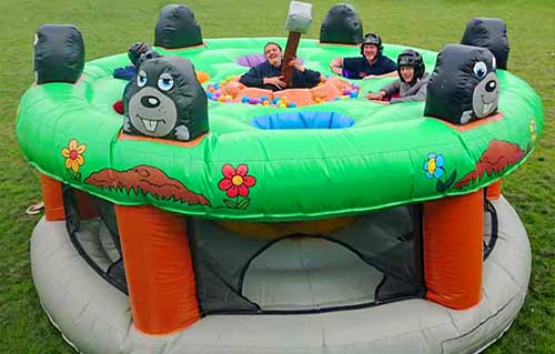 Alquiler de hinchables Aplasta el Topo Barcelona