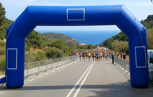 Alquiler de arcos de meta hinchables en Barcelona