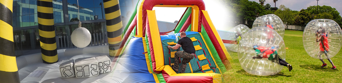 Alquiler de Actividades Hinchables de Aventura en Barcelona