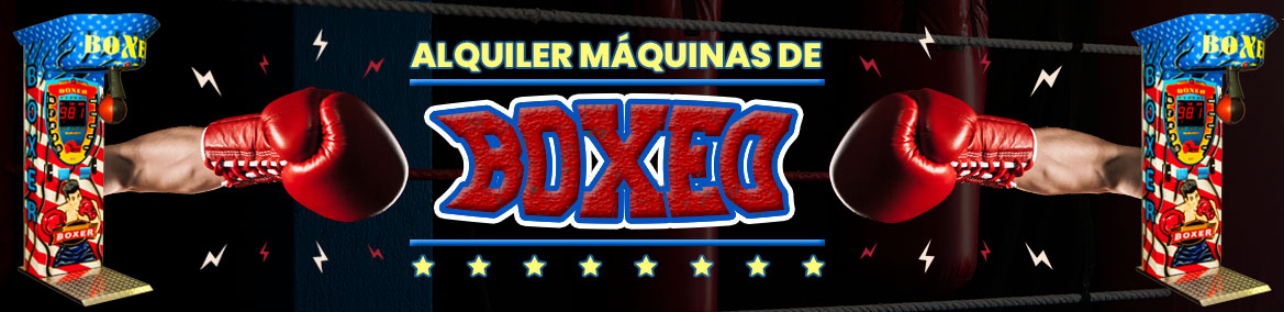 Alquiler de maquina de boxeo en Barcelona