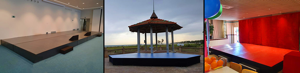 Alquiler de tarimas barcelona