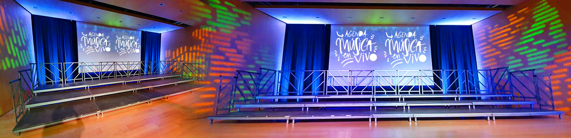 Alquiler de tarimas para eventos barcelona