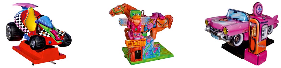 Alquiler máquinas de caballitos en Barcelona