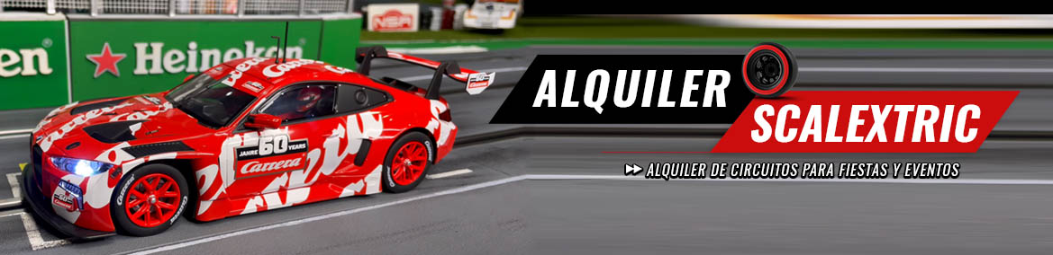 Alquiler Scalextric en Barcelona