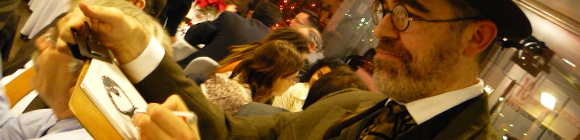 Contratación de caricaturista para fiesta en Barcelona