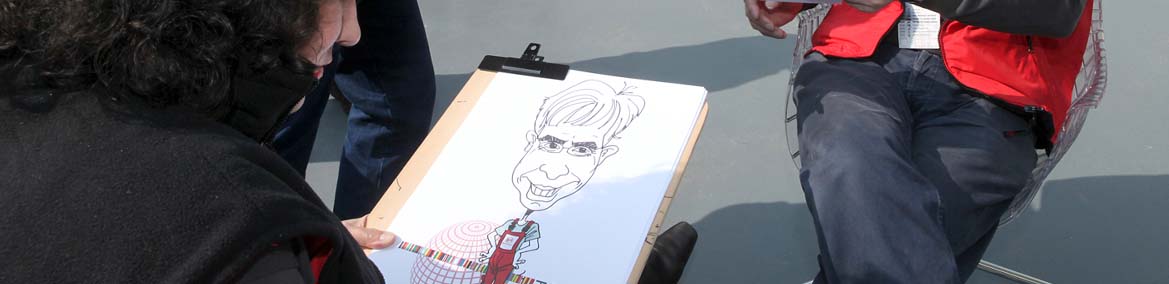Caricaturistaspara eventos en barcelona