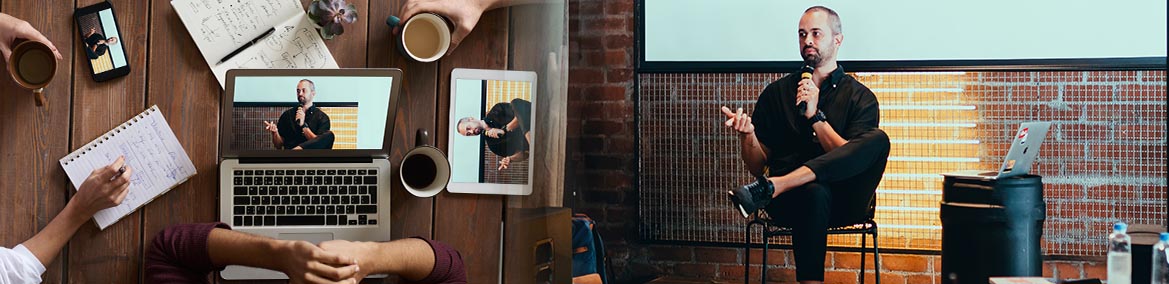 Conferencias virtuales para eventos en Barcelona