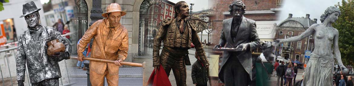 Estatuas Humanas en Barcelona