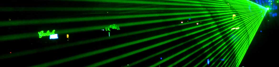 Alquiiler de iluminación láser para eventos en Barcelona