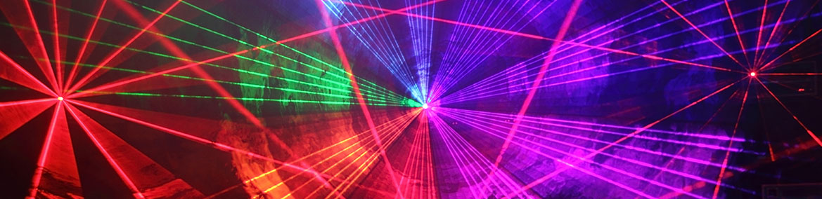Alquiler Iluminación Láser show para eventos