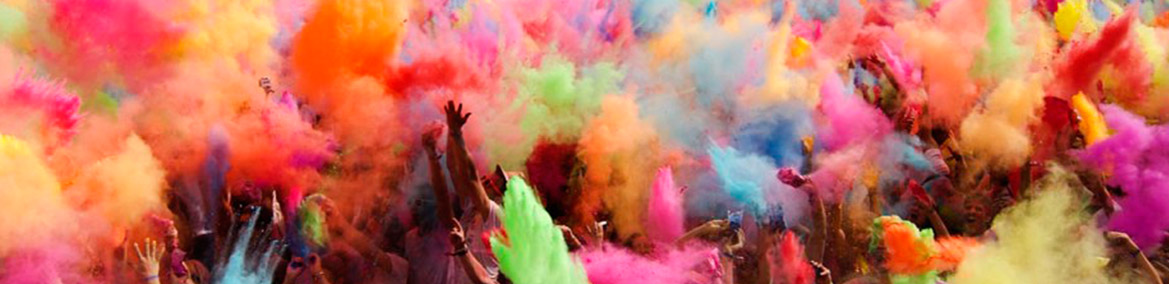 Organización fiesta holi Barcelona