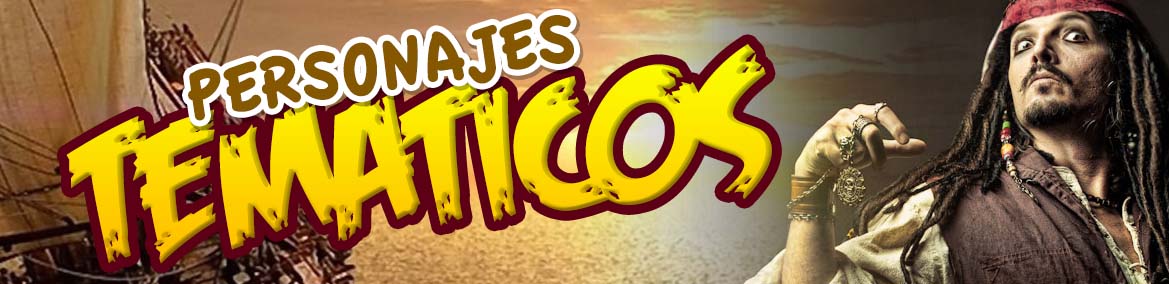 Personajes para fiestas infantiles Barcelona