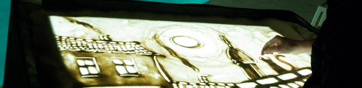 Espectáculo Sand Art Barcelona