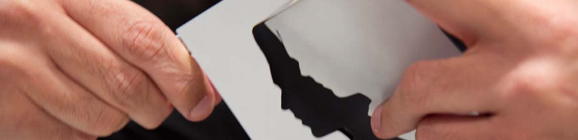 Siluetistas en Barcelona