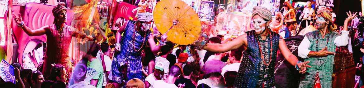 Zancudos para fiestas y eventos en Barcelona