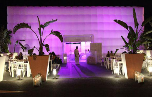 Alquiler de carpas hinchables en Barcelona