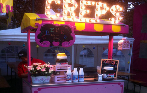 Alquiler de carritos de crepes Barcelona