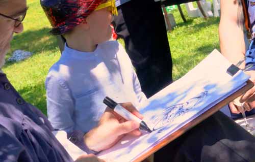 Contratar caricaturistas para fiestas en Barcelona