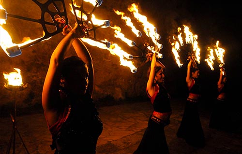 faquir con espadas Barcelona