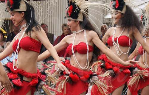 Espectáculo de polinesia en Barcelona