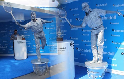 Estatua humana para eventos Barcelona