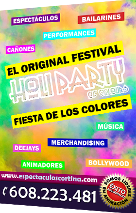 Fiesta holi barcelona