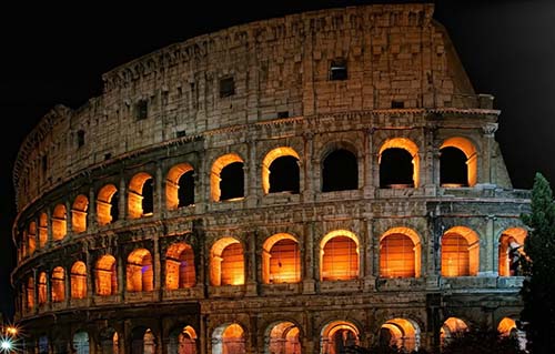 Fiesta romana en Barcelona