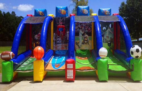 Alquiler de hinchables deportivos Barcelona