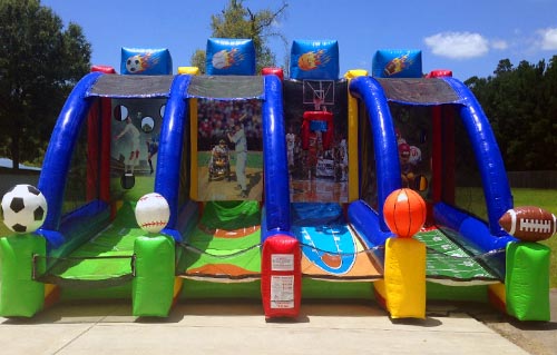 Alquiler de Hinchables deportivos Barcelona