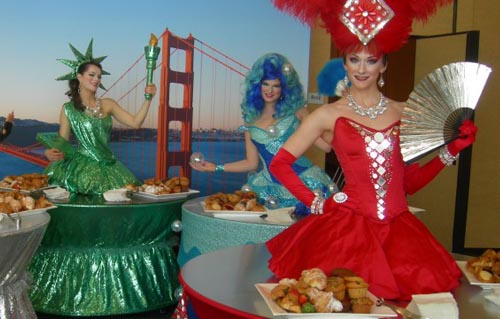 Mesas vivientes para eventos en Barcelona