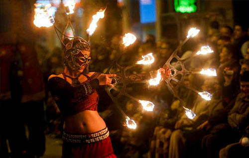 Espectáculos de Pasacalles con Fuego Barcelona