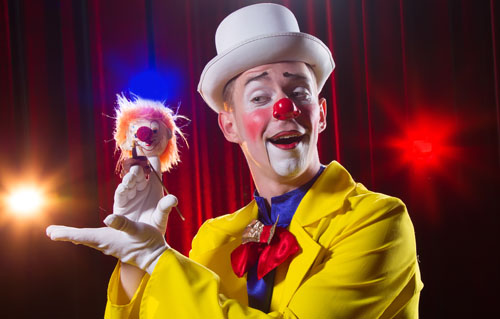 Payasos en Barcelona