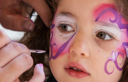 Pintacaras para fiestas infantiles en Barcelona