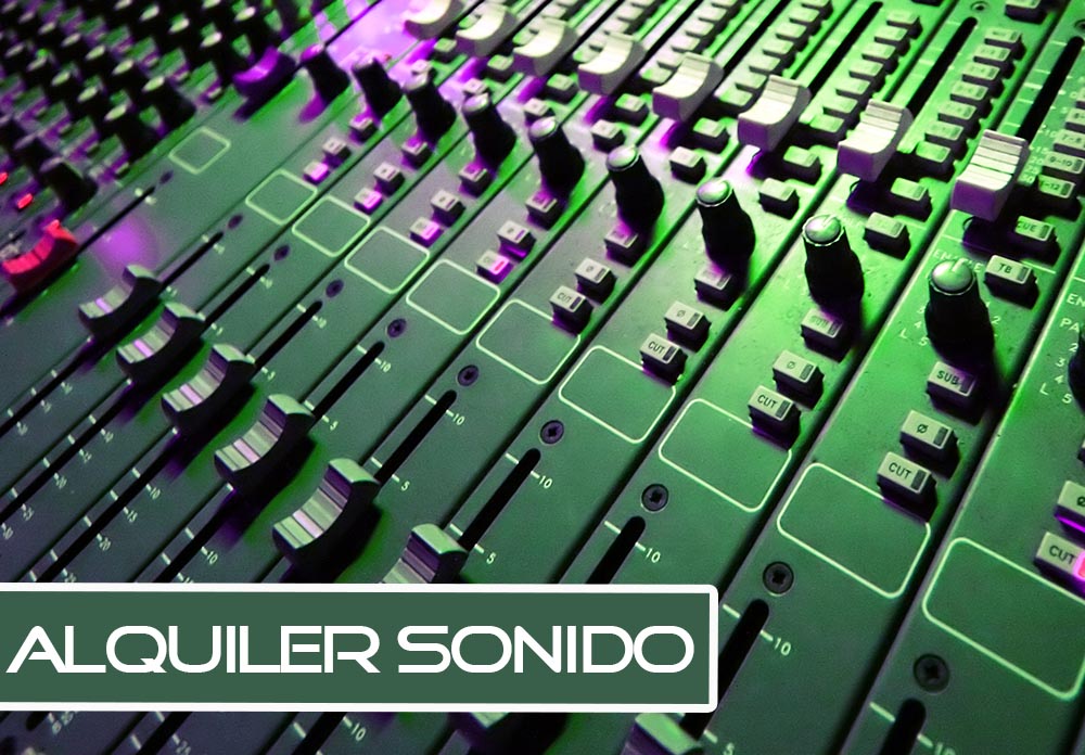 Alquiler de equipos de sonido para eventos Barcelona