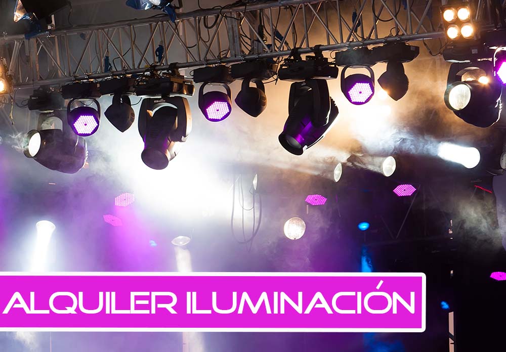 Alquiler de Iluminación para Eventos Barcelona