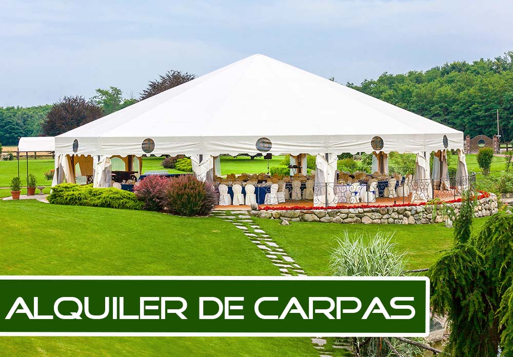 Alquiler de carpas para eventos Barcelona